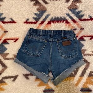 Wrangler jeans shorts